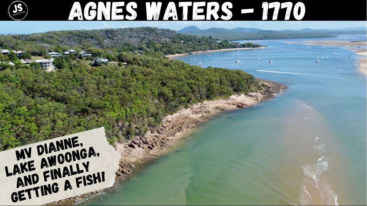 Travelling Australia Agnes Waters, 1770 and Lake Awoonga! YouTube