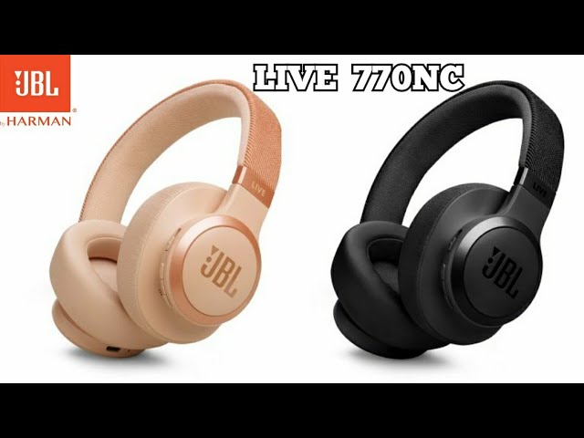 JBL Live 770NC Wireless Over-ear Noise Cancelling Headphones (2023