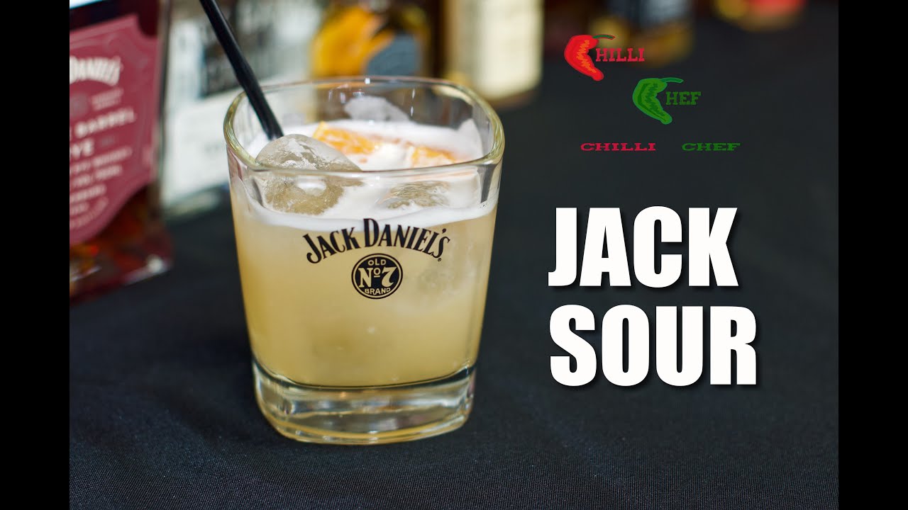 Jack Sour Jack Daniel's cocktail by Chilli Chef