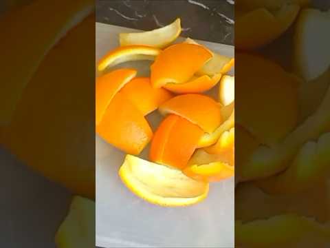 قشور البرتقال المعسل لتحضير الحلويات