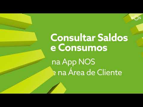 App NOS e Área de Cliente | Como consultar e gerir saldos e consumos