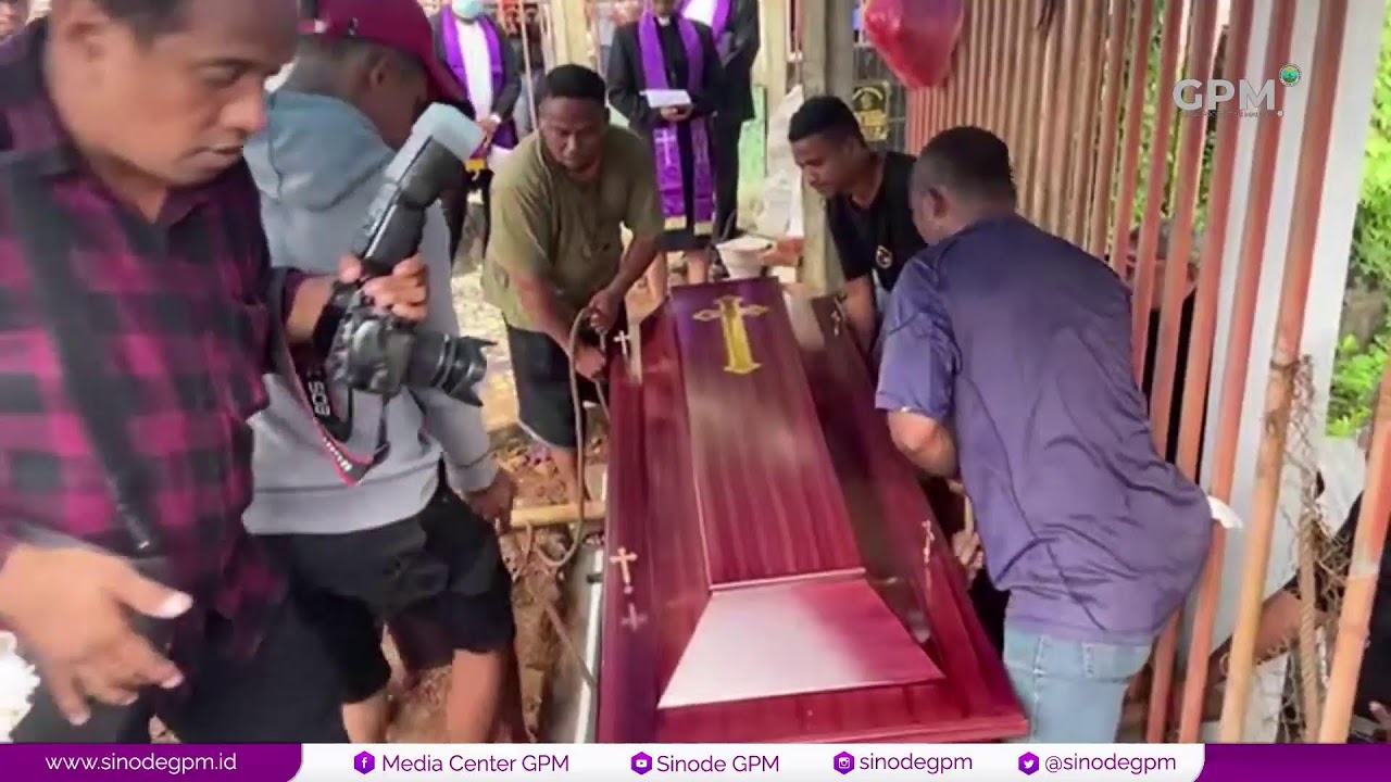 Kebaktian Pemakaman Pdt. Rinaldo Mailissa,S.Si., M.Si