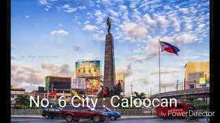 TOP 15 MOST DENSELY POPULATED CITIES
