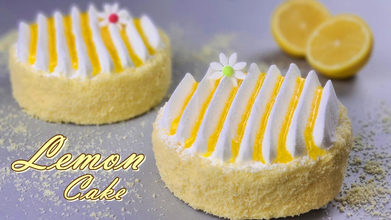 레몬 파운드 케이크 / Fluffy Soft Lemon Cake Recipe / Making lemon jam / Torta al limone