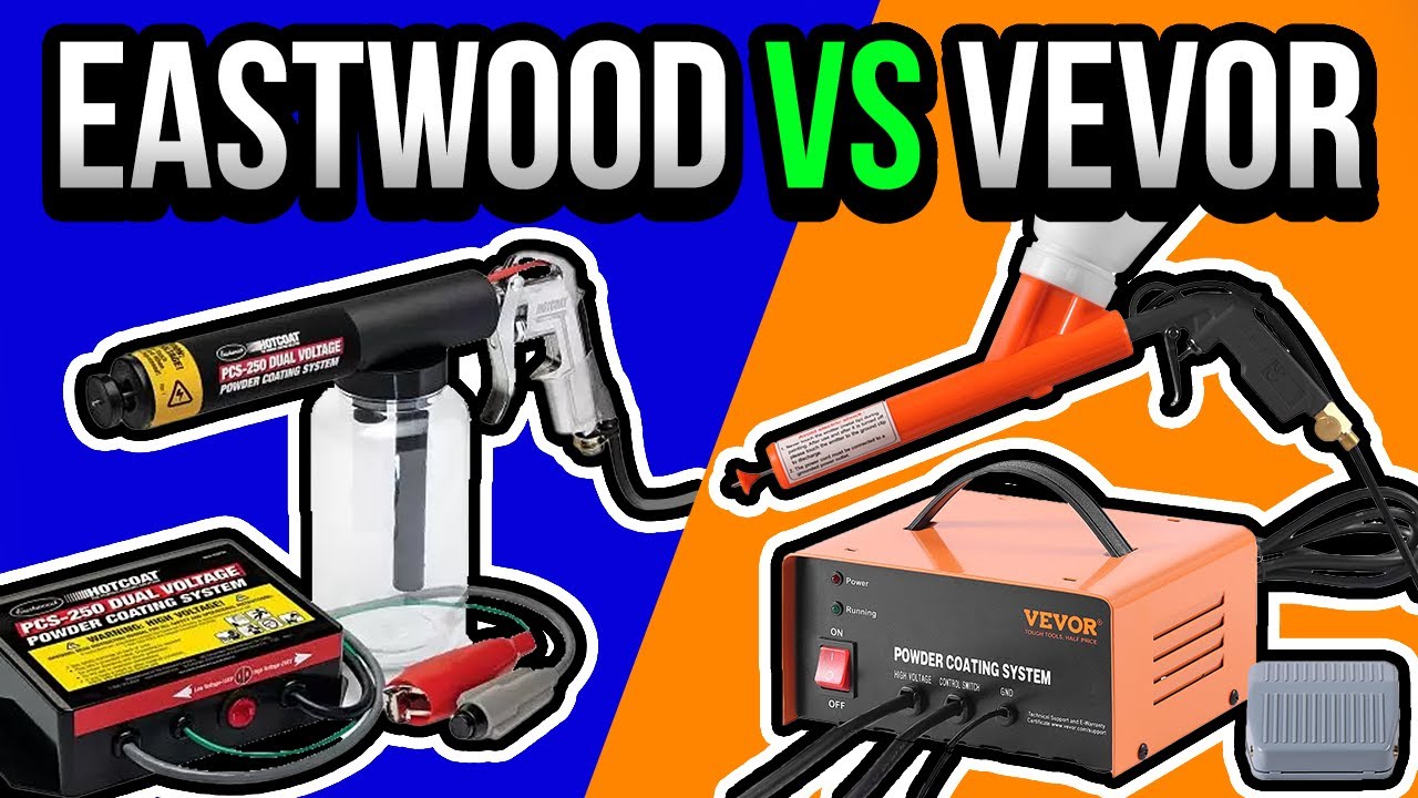 The BEST Beginner Powder Coating Gun? Eastwood VS Vevor