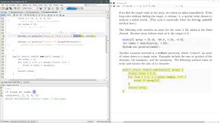 CS 161 7.5 Traversing Arrays Part 2