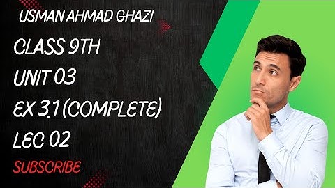 9th Class Maths || Unit 03 || Logarithms || Ex 3.1 (Complete) || Scientific Notation