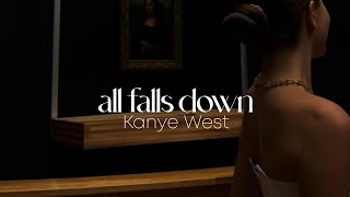 kanye west - all falls down (speed up)