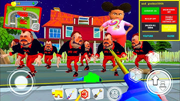 Dark Riddle MOD MENU APK🧨New Year ( Mod 99999 Butcher X ) Fun Game Neighbor | Part 15