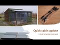Quick cabin update (I found the solar cables)