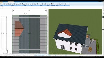 Drawing dormers with Plan7Architect