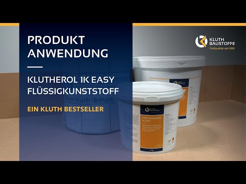 Videovorschau 0700 KLUTHEROL 1K Easy Flüssigkunststoff