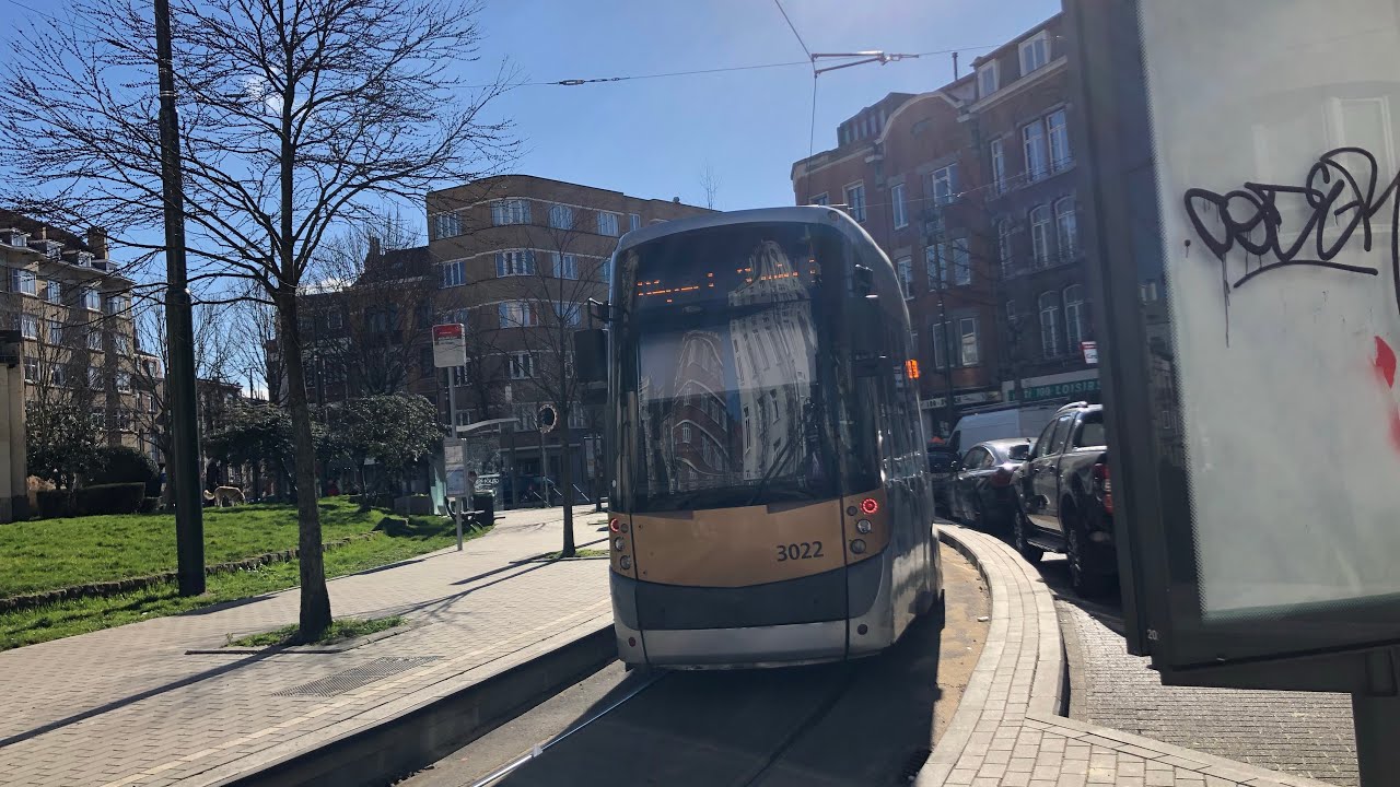 STIB/MIVB -🚊- Southern section of tramway line 51 Feat. T3000