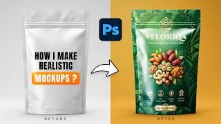 How to Create Realistic Mockups in Photoshop | Step-by-Step Tutorial