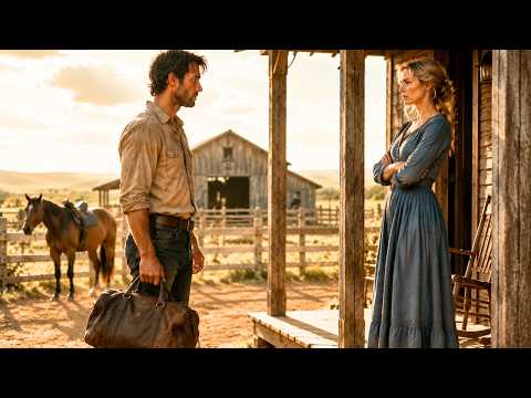 He Asked for a Job on Her Farm… The Widow Whispered, “I Don’t Need a Cowboy, I Need a Husband”