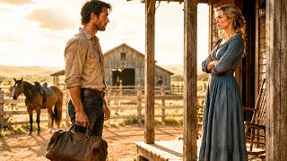 He Asked for a Job on Her Farm… The Widow Whispered, “I Don’t Need a Cowboy, I Need a Husband”
