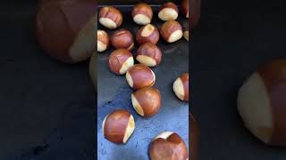 Cheese filled pretzel bites! #pretzels #cheese #snack #snackvideo #shortvideo #merica #july4th Cheese filled pretzel bites! #pretzels #cheese #snack #snackvideo #shortvideo #merica #july4th