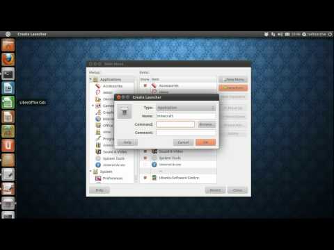 Installing Minecraft ubuntu/linux and adding to application