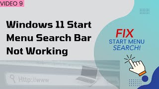Windows 11 Start Menu Search Bar Not Working? ✅ (Fix It Fast!)