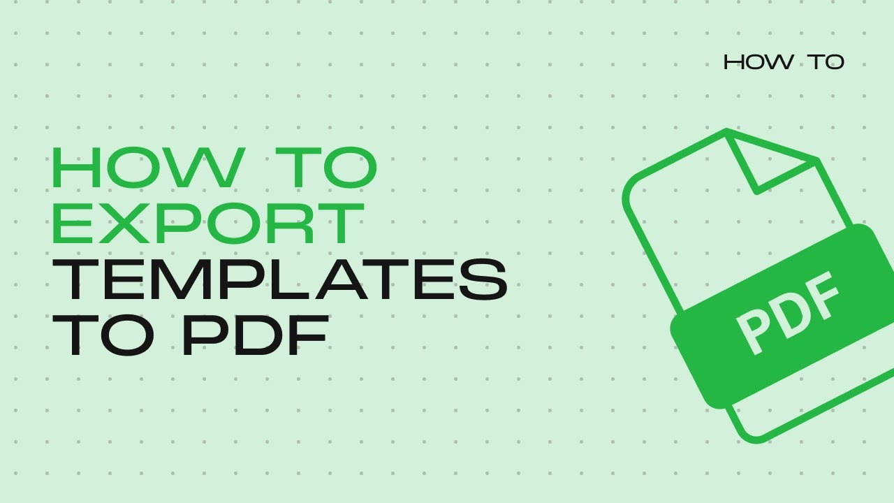 Como exportar modelos de email do Stripo para PDF