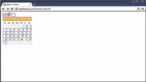 jQuery Tutorial   154   Datepicker   YouTube