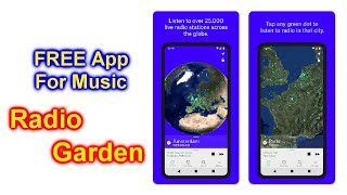 Radio Garden Phone App 50K Radio Stations FREE How To Use screenshot 3