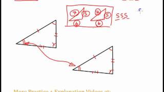 Congruent Triangles - Introduction & Examples