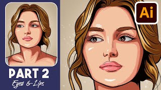 Information How to Draw Vector art / Full process simple portrait sketch Guide
