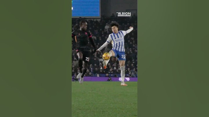 Mitoma's PHENOMENAL TOUCH And Goal 😱😳😱😳  #brightonandhovealbion #kaorumitoma #chelsea