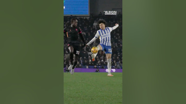 Mitoma's PHENOMENAL TOUCH And Goal 😱😳😱😳  #brightonandhovealbion #kaorumitoma #chelsea