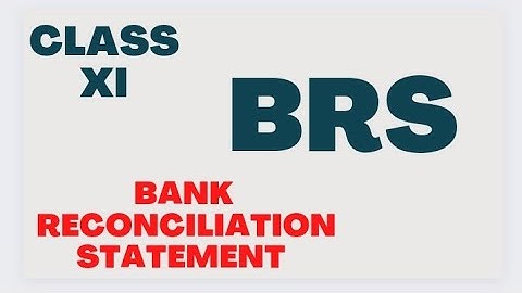 BANK RECONCILIATION STATEMENT| UNDERCAST AND OVERCAST OF CASH BOOK
