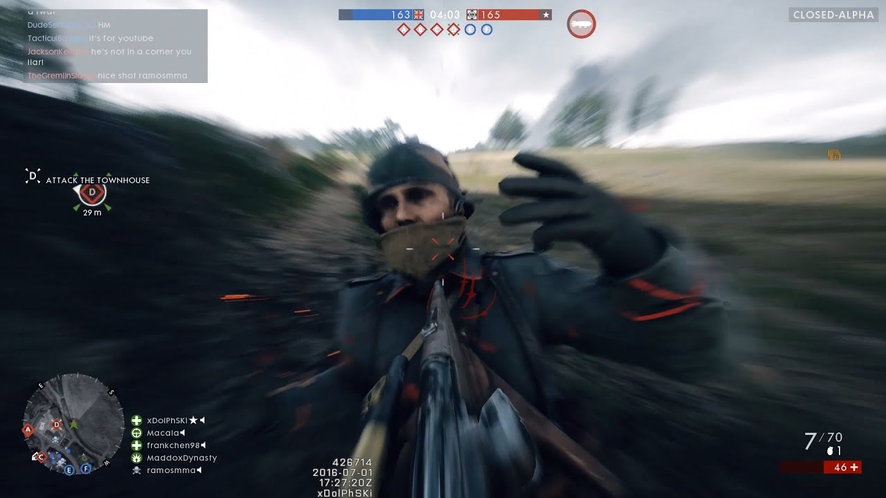 Only In Battlefield 1 Bayonet Charge Youtube