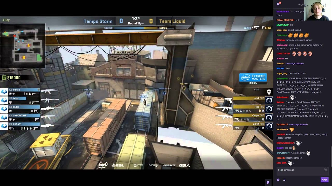 Cameraman, Take My Energy! (ESL CS:GO - Team Liquid vs. Tempo Storm ...