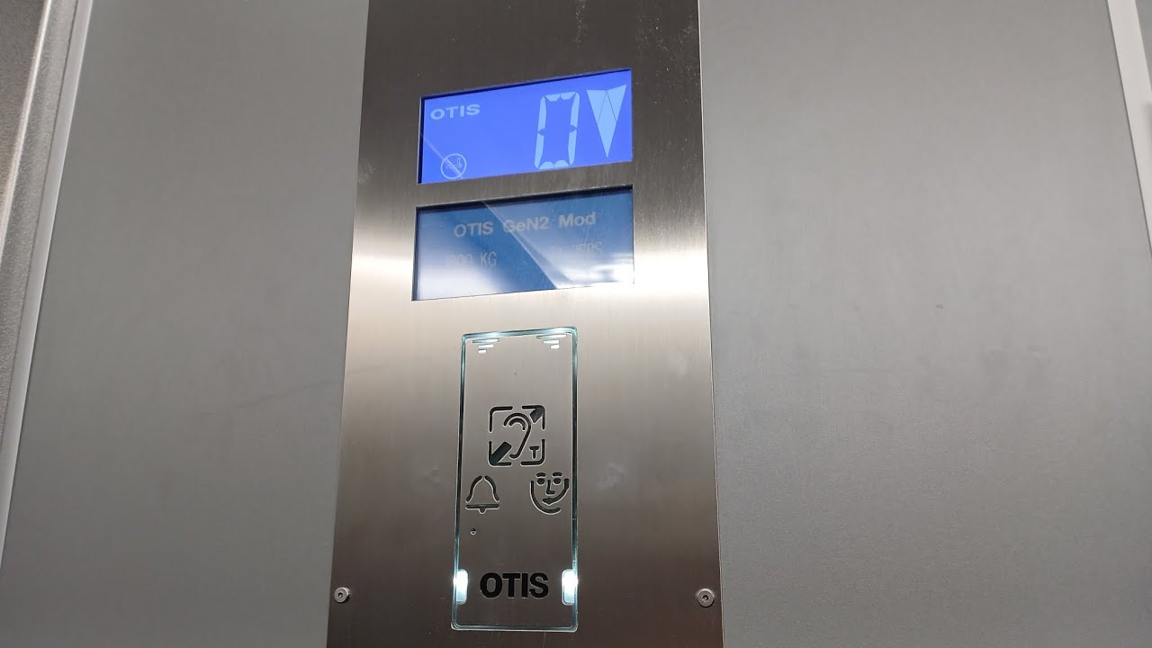3 magnifique ascenseur otis gen2 mod ( 📍Hôpital Nord Saint-Étienne Fr )