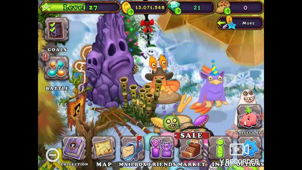 How to breed epic thumpies in my singing monsters on cold island YouTube