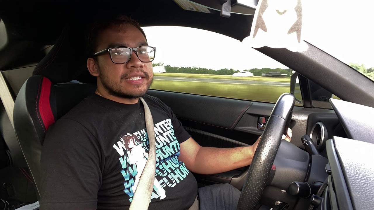 Test drive with the Rev9 coil-overs on my FRS