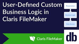 User-Defined Custom Business Logic in Claris FileMaker