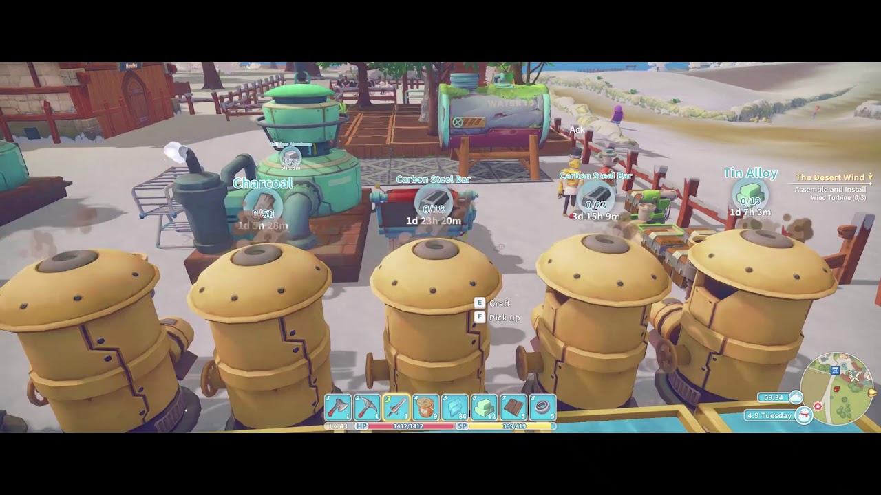 My Time At Portia E23 (200 Speed) Wind Power Generator Part 2 out of