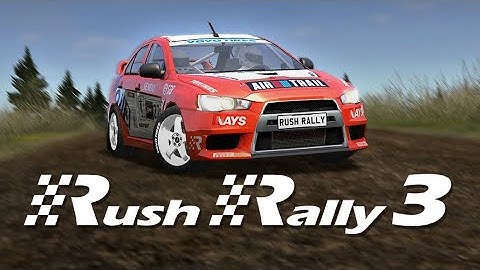 Rush Rally 3 is the most realistic rally simulation on your mobile IOS and Android