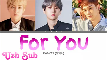 EXO-CBX- For You [Scarlet Heart Ryeo OST] [Uzb Sub] #Jung_Inhe