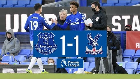 EVERTON 1-1 CRYSTAL PALACE | PREMIER LEAGUE HIGHLIGHTS