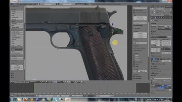 Blender 2.6 Intermediate: A Pistol - Part I