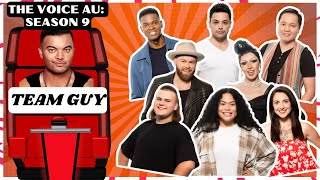 Season 9: TEAM GUY | Full Summary | The Voice Australia 2020