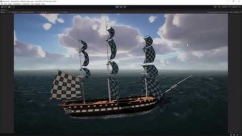 Create Ship Sails in Unity using Shaders (Amplify Shader Editor)