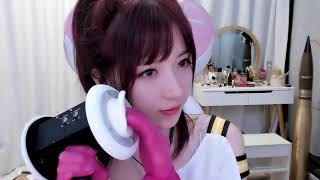 ASMR LUNA 🌛小女巫露娜 ASMR Sleep/丝袜按摩口腔音放松 (No Talking)