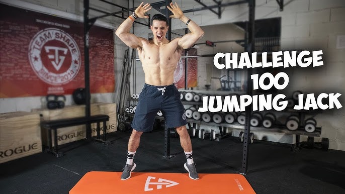 Jumping Jacks / Star jumps - GoFitnessPlan