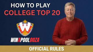 How to Play College Top 20 Rules Winapoolooza College Football Pools