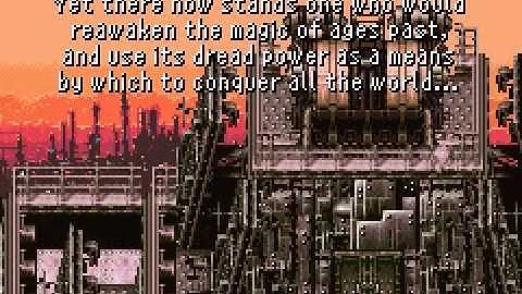 Final Fantasy VI Advance intro