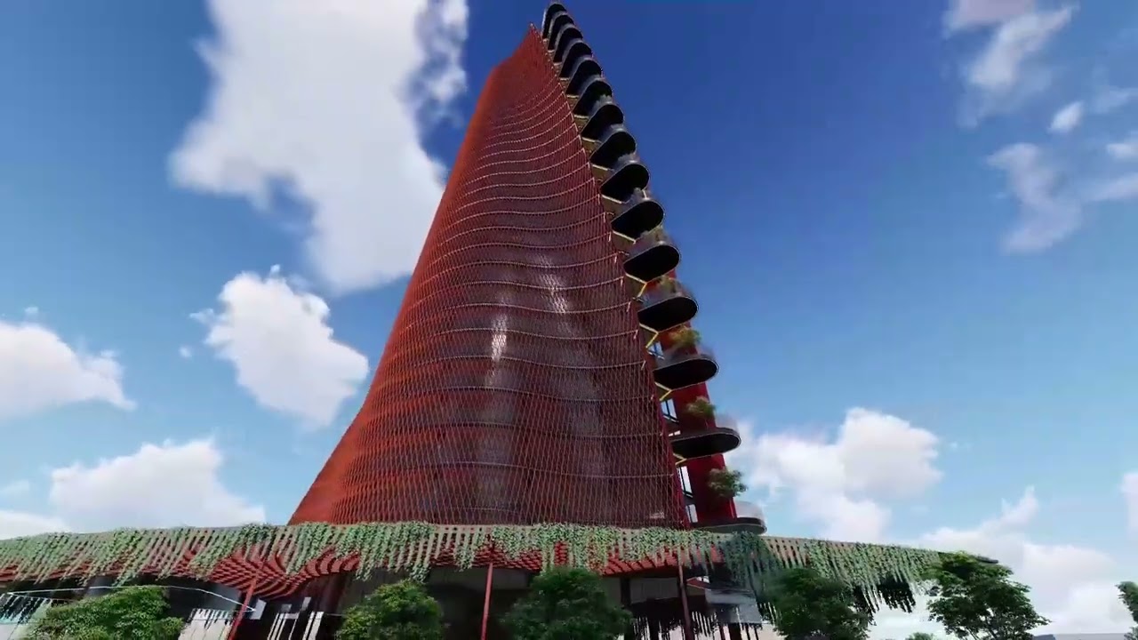 KIGALI GREEN COMPLEX more than 35 levels sky scraper in the heart of Kigali