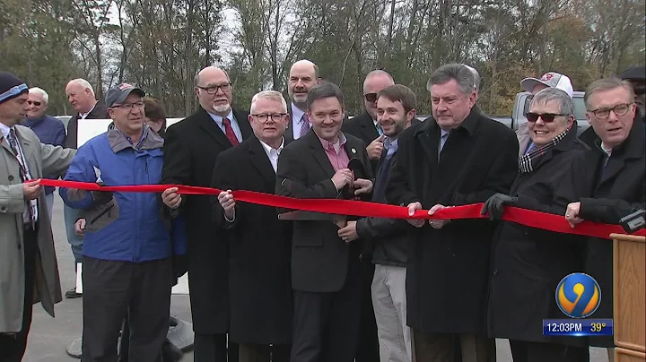 Leaders hold ribbon cutting to celebrate opening of new interchange in Rowan County